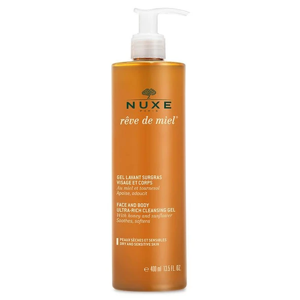 Nuxe Reve De Miel Yüz ve Vücut Yıkama Jeli 400ml ürün görseli 1