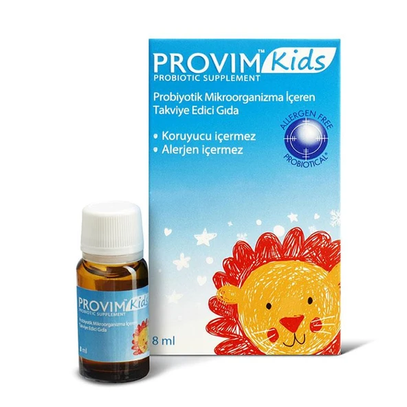 Wellcare Provim Kids Damla 8 ml ürün görseli 1