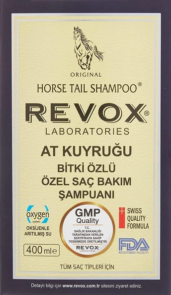 Revox At Kuyruğu Şampuanı, 400 Ml ürün görseli 1