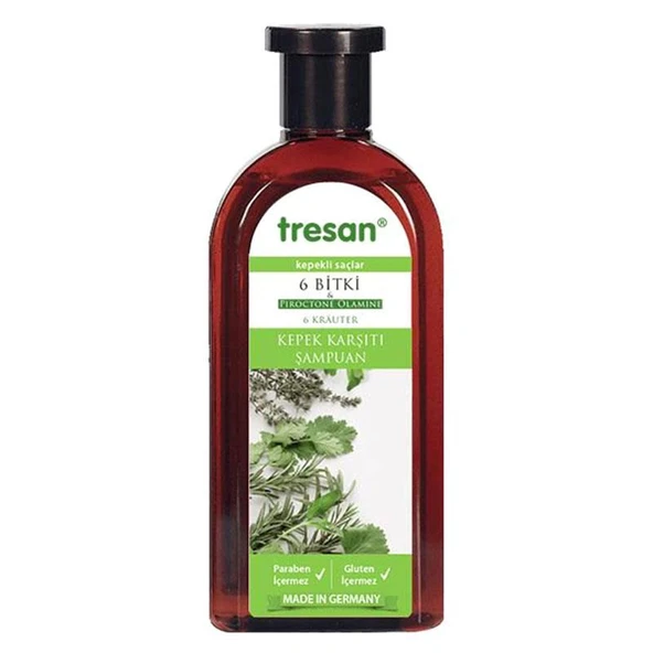 Tresan 6 Bitki Kepek Karşıtı Şampuan 300 ml ürün görseli 1