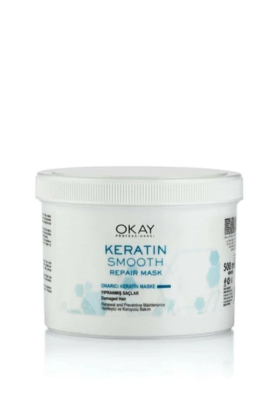 Okay Keratın Smooth Onarıcı Maske 500ml ürün görseli 1