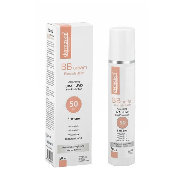 Dermoskin Spf50 BB Cream 50 ml ürün görseli 1