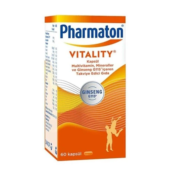 Pharmaton Vitality 60 Kapsül ürün görseli 1