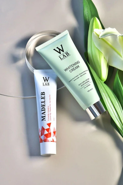 W-Lab Kozmetik Beyazlatıcı Krem 100 ml Ve Madeleb Krem 40 ml ürün görseli 1