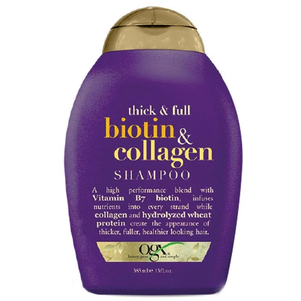 Organix Biotin&Collagen Dolgunlaştırıcı ve Uzatıcı Şampuan 385 ml ürün görseli 1