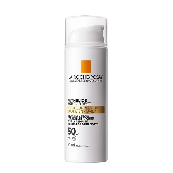 La Roche Posay Anthelios Age Correct SPF 50 Kırışıklık Karşıtı Krem 50 ml ürün görseli 1