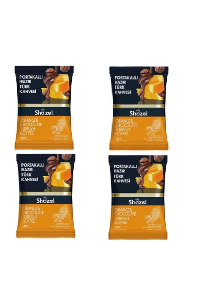 Portakallı Türk Kahvesi 4'lü Paket ürün görseli 1