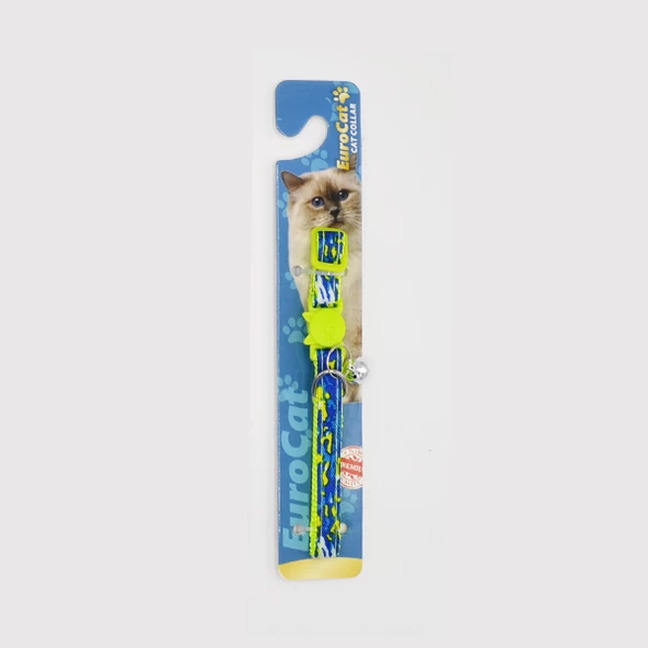 EuroCat Kedi Boy.Tas.Mavi Renkli 10mm28cm Tek ürün görseli 1