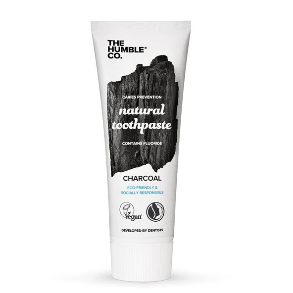The Humble Co Natural Charcoal Toothpaste 75ml ürün görseli 1