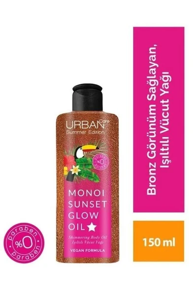 Urban Care Monoi Oil & Ylang Ylang Simli Kuru Yağ 150 ml ürün görseli 1