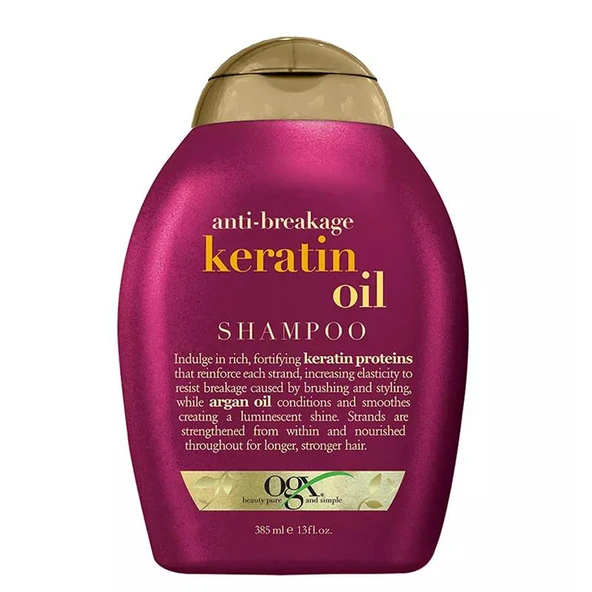 Organix Keratin Oil Kırılma Karşıtı Şampuan 385ml ürün görseli 1