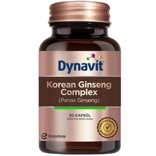 Dynavit Korean Ginseng Complex 30 Kapsül ürün görseli 1