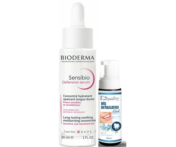 Bioderma Sensibio Defensive Serum 30 ml- Diş Beyazlatıcı Köpük Hediye ürün görseli 1