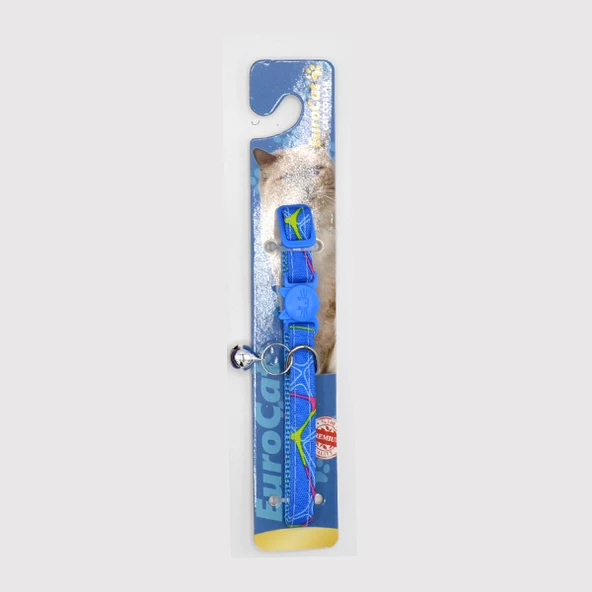 EuroCat Kedi Boy.Tas.Mavi 10mm28cm Tek ürün görseli 1