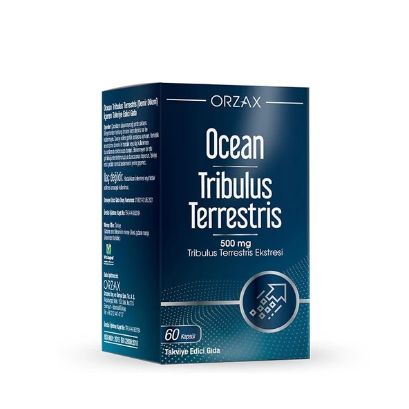 Orzax Tribulus Terrestris Takviye Edici Gıda 60 Kapsül ürün görseli 1