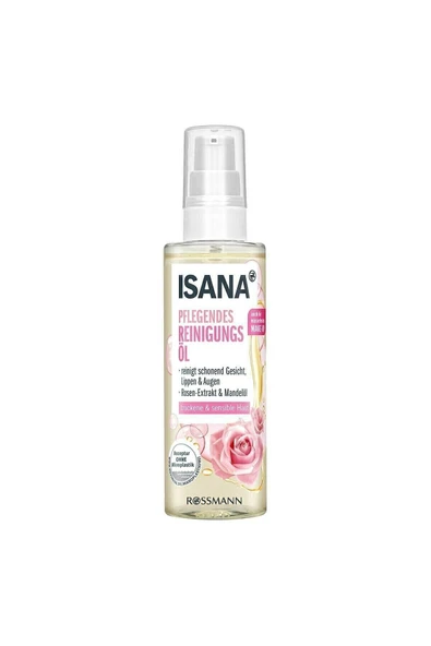 ISANA Kuru Ve Hassas Ciltler Için Yüz Temizleme Yağı 100 ml ürün görseli 1