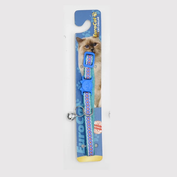 EuroCat Kedi Boy.Tas.Ref.Mav.Çiç.Des.10mm28cm Tek ürün görseli 1