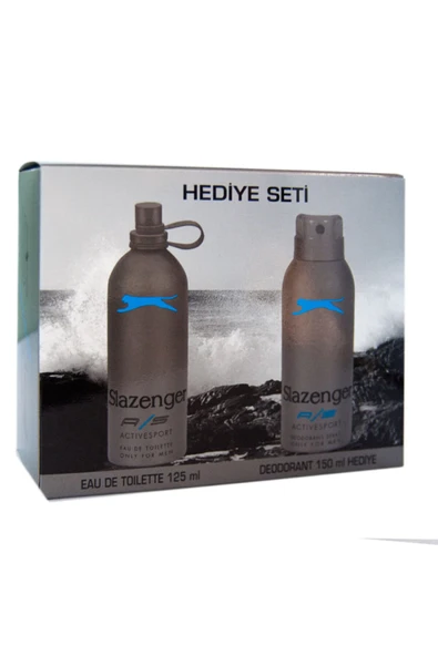 Active Sport Edt 125 ml Erkek Parfüm +Deodorant Seti  7788291013649 ürün görseli 1