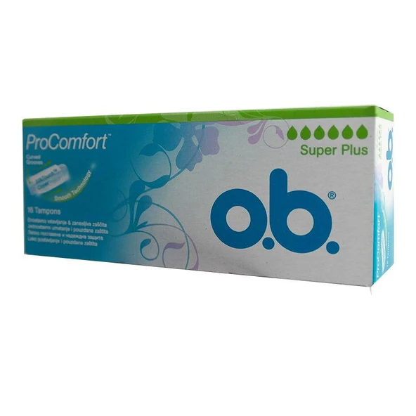 O.B Pro Comfort Super Plus 16 Tampon ürün görseli 1