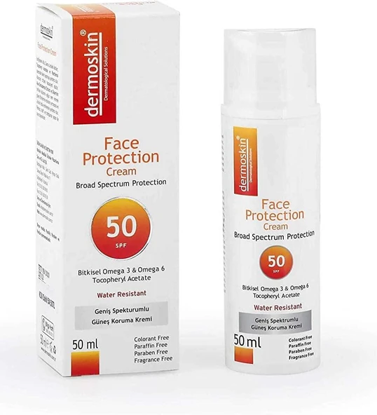 Dermoskin Face Protection SPF50 50ml ürün görseli 1