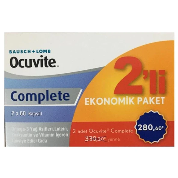 Ocuvite Complete 2 'li Ekonomik Paket ürün görseli 1