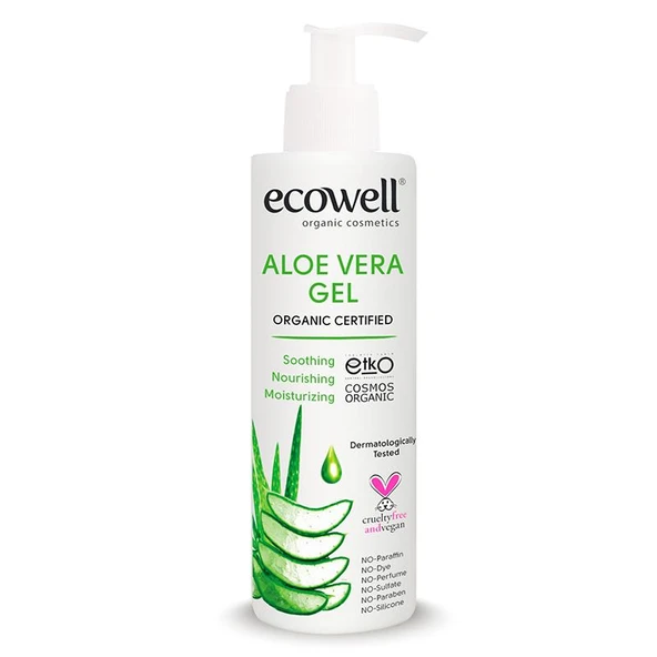 Ecowell Organik Aloe Vera Jel 200 ml ürün görseli 1