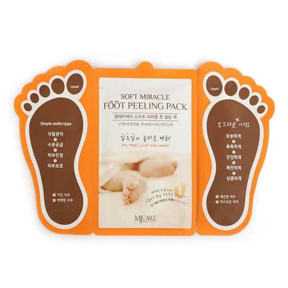 Mjcare Çorap Tipi Soyulan Ayak Maskesi - Foot Peeling Pack ürün görseli 1