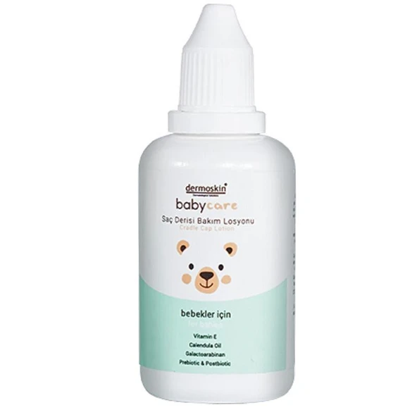 Dermoskin BabyCare Saç Bakım Losyonu 50 ml Bebek Saç ve Bakım Losyonu - Diş Beyazlatıcı Köpük Hediye ürün görseli 1