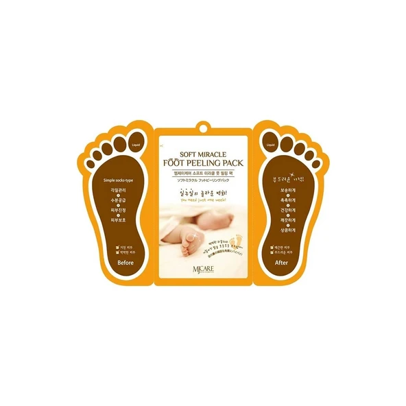 Miracle - Mjcare Çorap Tipi Ayak Peeling Maskesi ürün görseli 1