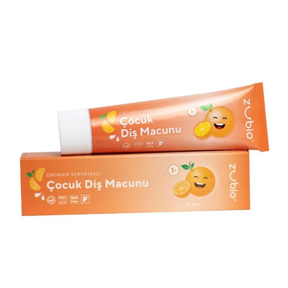 Zubio Çocuklar İçin Organik Vegan Diş Macunu 50 gr ürün görseli 1