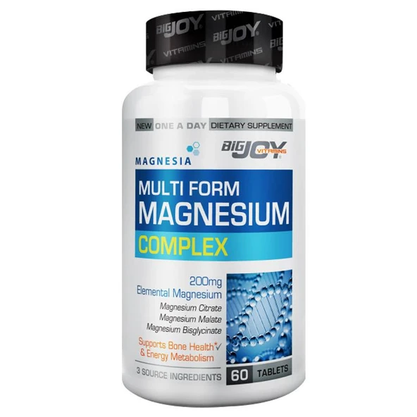 Bigjoy Vitamins Magnesium Complex 60 Tablet ürün görseli 1