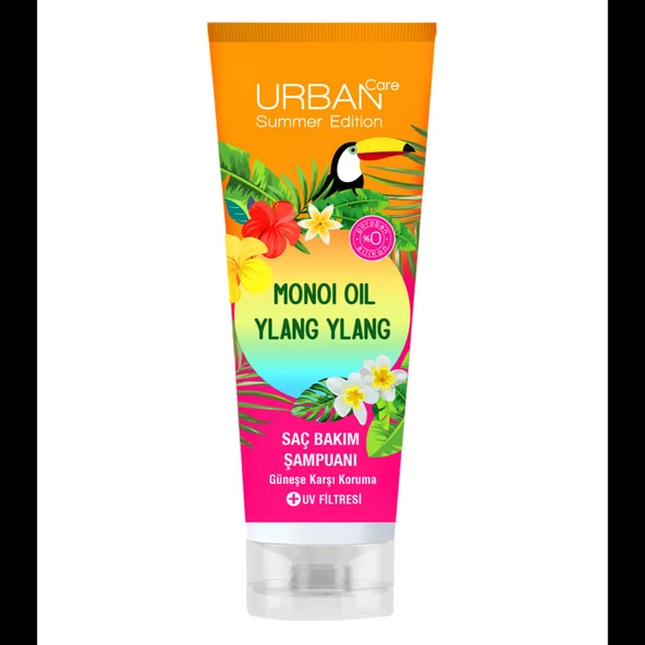 Urban Care Monoi Oil & Ylang Ylang Güneş Sonrası Saç Bakım Şampuanı 250 ml ürün görseli 1