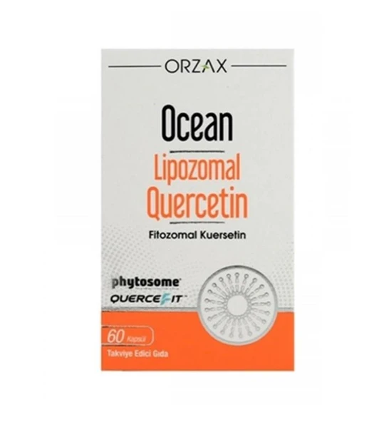 Orzax Ocean Liposomal Quercetin 100 mg 60 Kapsül ürün görseli 1