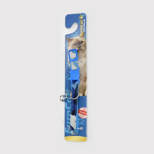 EuroCat Kedi Boy.Tas. Mavi 10mm28cm Tek ürün görseli 1