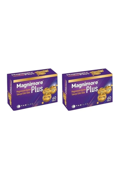 Plus Magnezyum İçeren 60 Tablet (2 Adet) ürün görseli 1