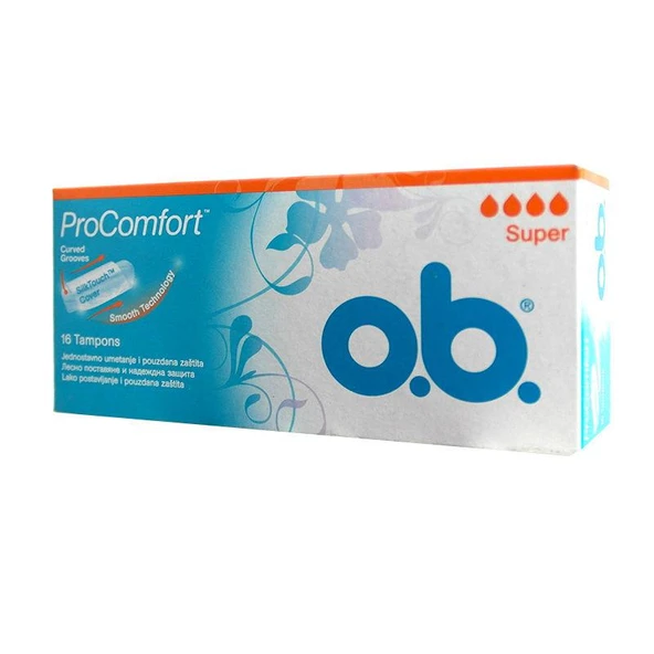 O.B Pro Comfort Super 16 Tampon ürün görseli 1