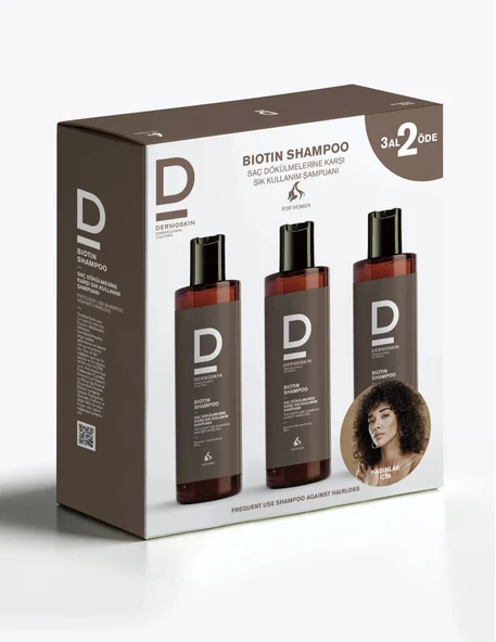 Biotin Şampuan Kadın 3 Al 2 Öde Avantajlı Paket ürün görseli 1