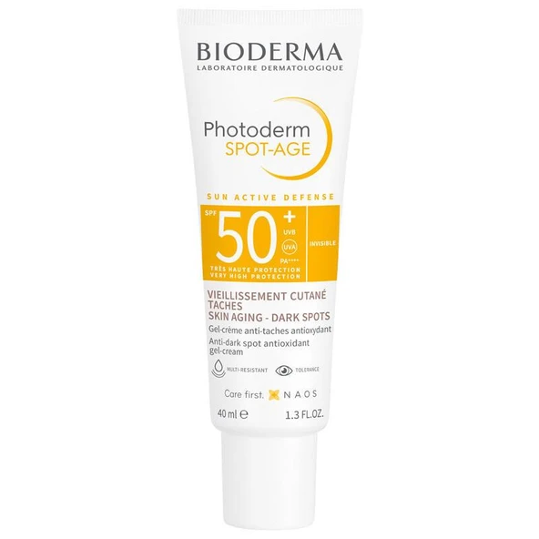 Bioderma Photoderm Spot Age Spf 50 + Güneş Koruyucu Jel 40 ml - Diş Beyazlatıcı Köpük Hediye ürün görseli 1