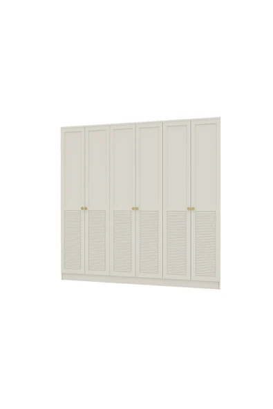 VALENCİA 6 KAPAKLI GARDIROP - Resim 4