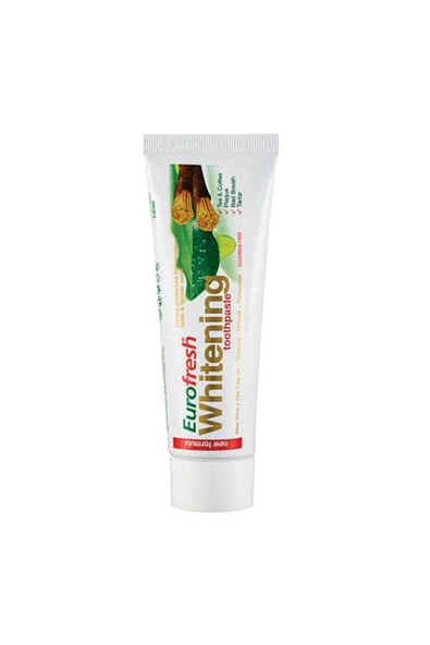 Farmasi Eurofresh Aloe Veralı Misvaklı Beyazlatcı Diş Macunu 112 Gr ürün görseli 1