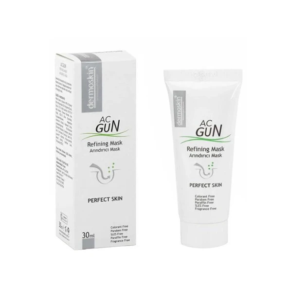 Dermoskin Acgun Arındırıcı Maske 30 ML - Diş Beyazlatıcı Köpük Hediye ürün görseli 1