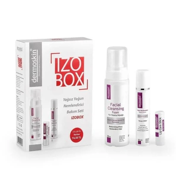 Dermoskin Izobox Yağsız Yoğun Nemlendirme Bakım Seti ürün görseli 1