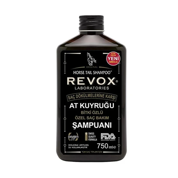 Revox Saç Dökülmesine Karşı At Kuyruğu Şampuanı 750ml ürün görseli 1