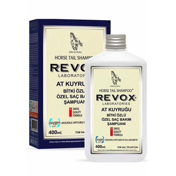 Revox Saç Dökülmesine Karşı At Kuyruğu Şampuanı 400ml ürün görseli 1