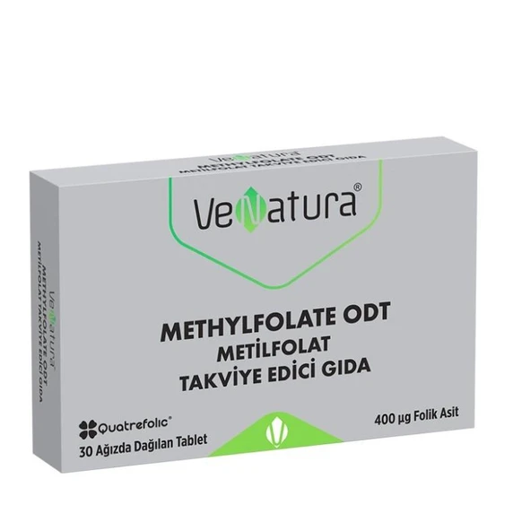 VeNatura Metilfolat Odt Takviye Edici Gıda 30 Tablet ürün görseli 1