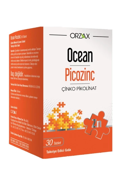Ocean Picozinc 30 Kapsül ürün görseli 1