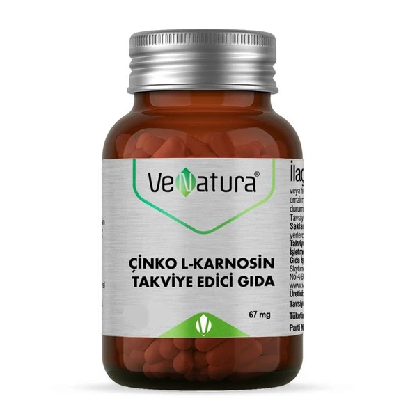 VeNatura Çinko L-Karnosin 30 Kapsül ürün görseli 1