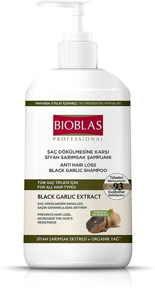 Bioblas 1000 Ml Siyah Sarimsak Şampuani 1 Paket (1 x 1000 ml) ürün görseli 1