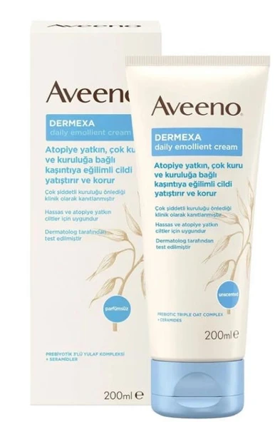 Aveeno Dermexa Daily Emollient Cream 200 ml ürün görseli 1