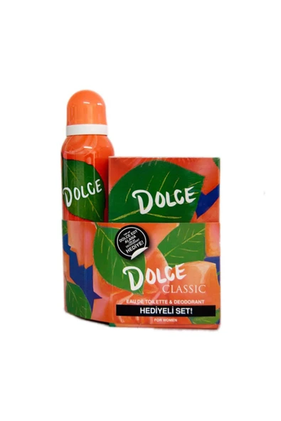 Classic Edt 100 ml Kadın Parfüm + Deodorant 150ml Seti  DE-8690644012044 ürün görseli 1